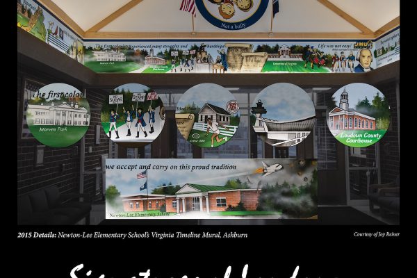 Newton-Lee Elementary School's Virginia Timeline Mural