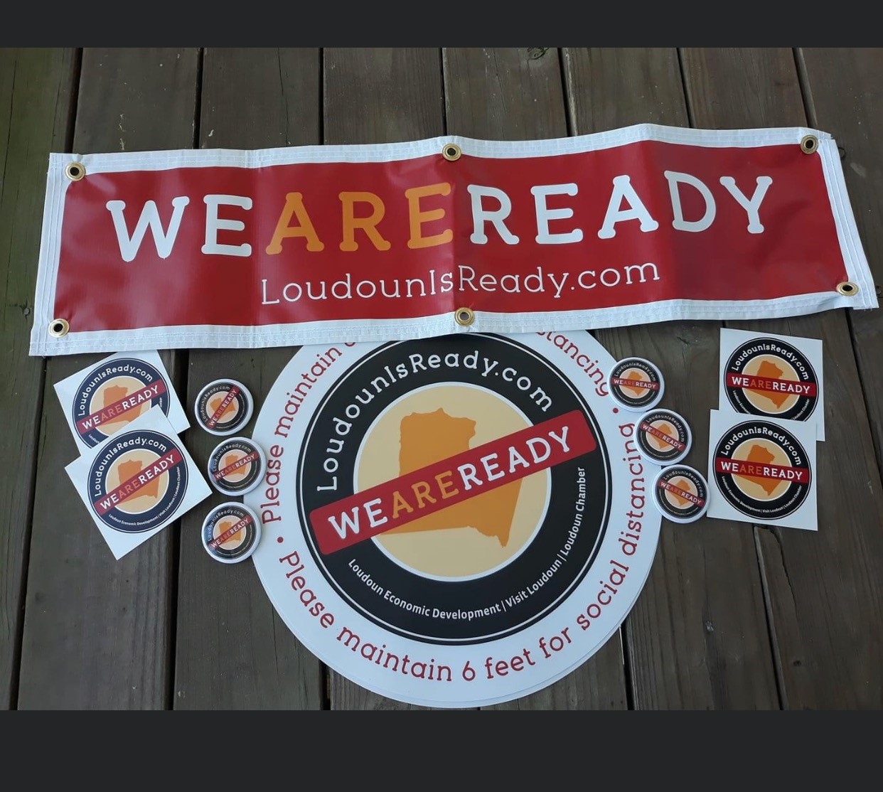 We Are Ready Banner