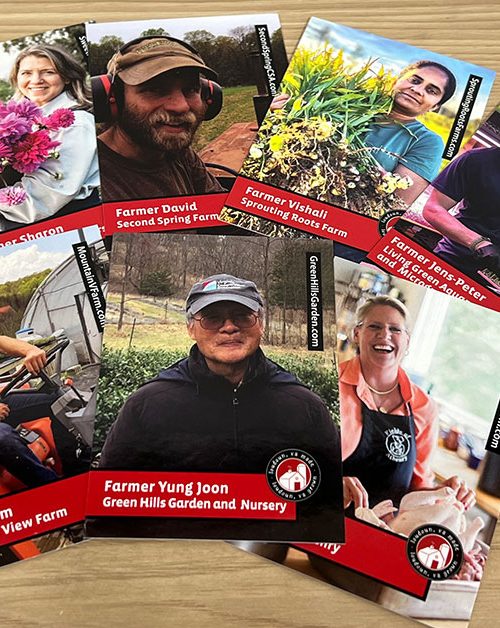 Farmer Trading Cards Graphic